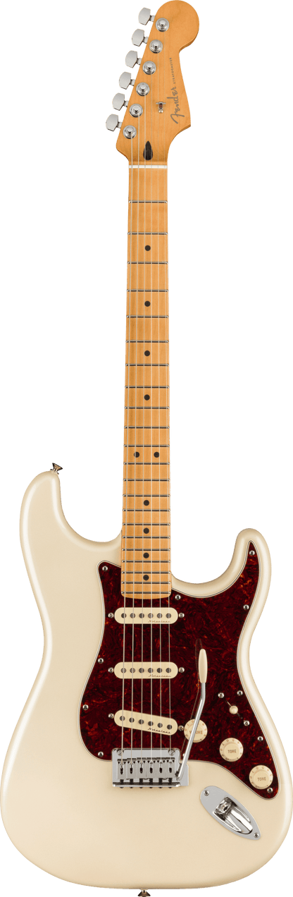 Fender Player Plus Stratocaster- MN - Olympic Pearl - Joondalup Music Centre