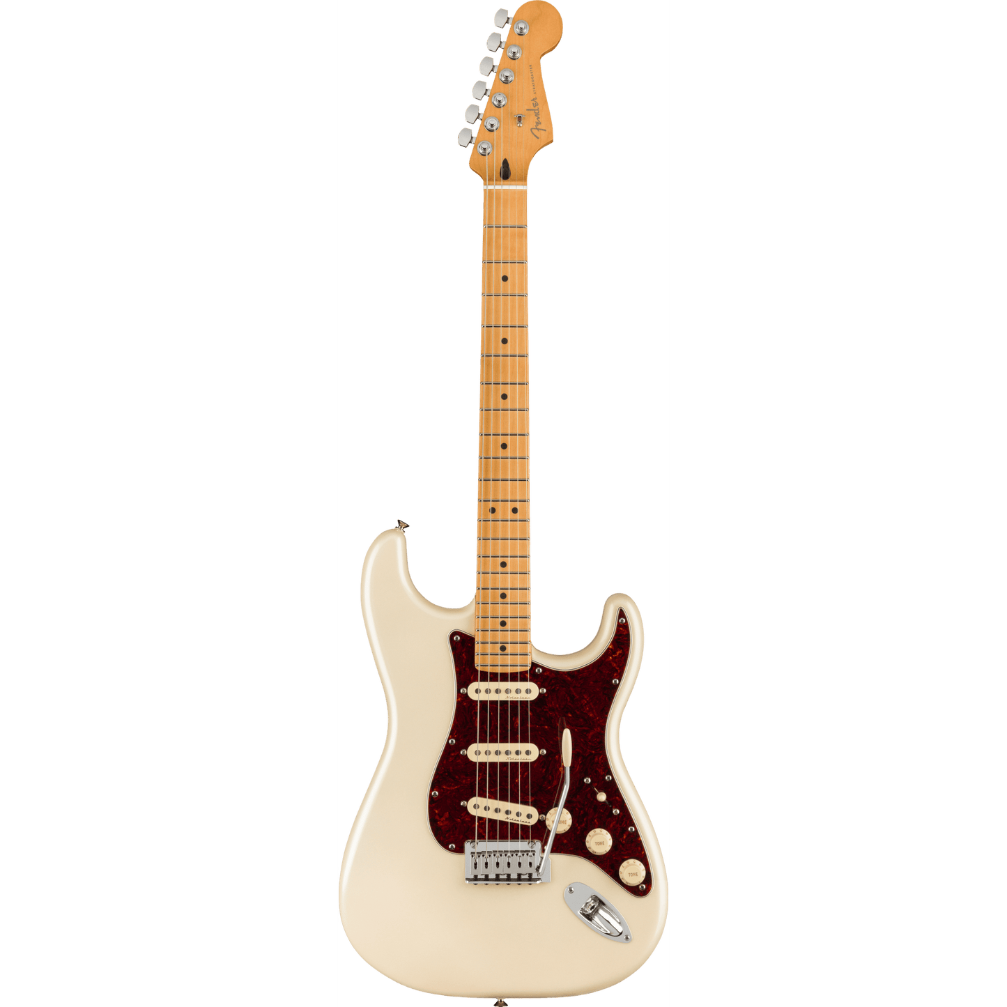 Fender Player Plus Stratocaster- MN - Olympic Pearl - Joondalup Music Centre