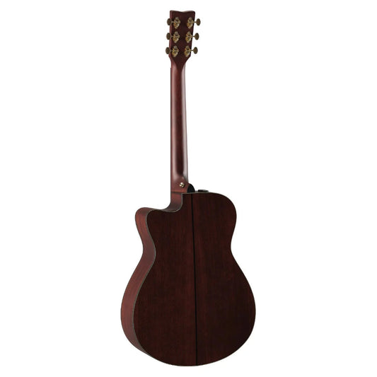 Yamaha TAS3 C Transacoustic Guitar - Natural Gloss back