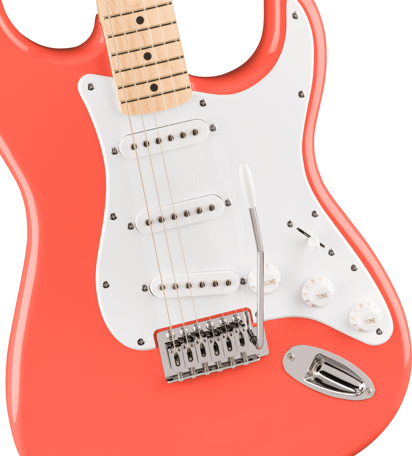 Squier Limited Edition Sonic Stratocaster - Tahitian Coral