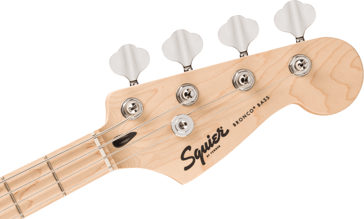 Squier Limited Edition Sonic Bronco Bass - Shell Pink