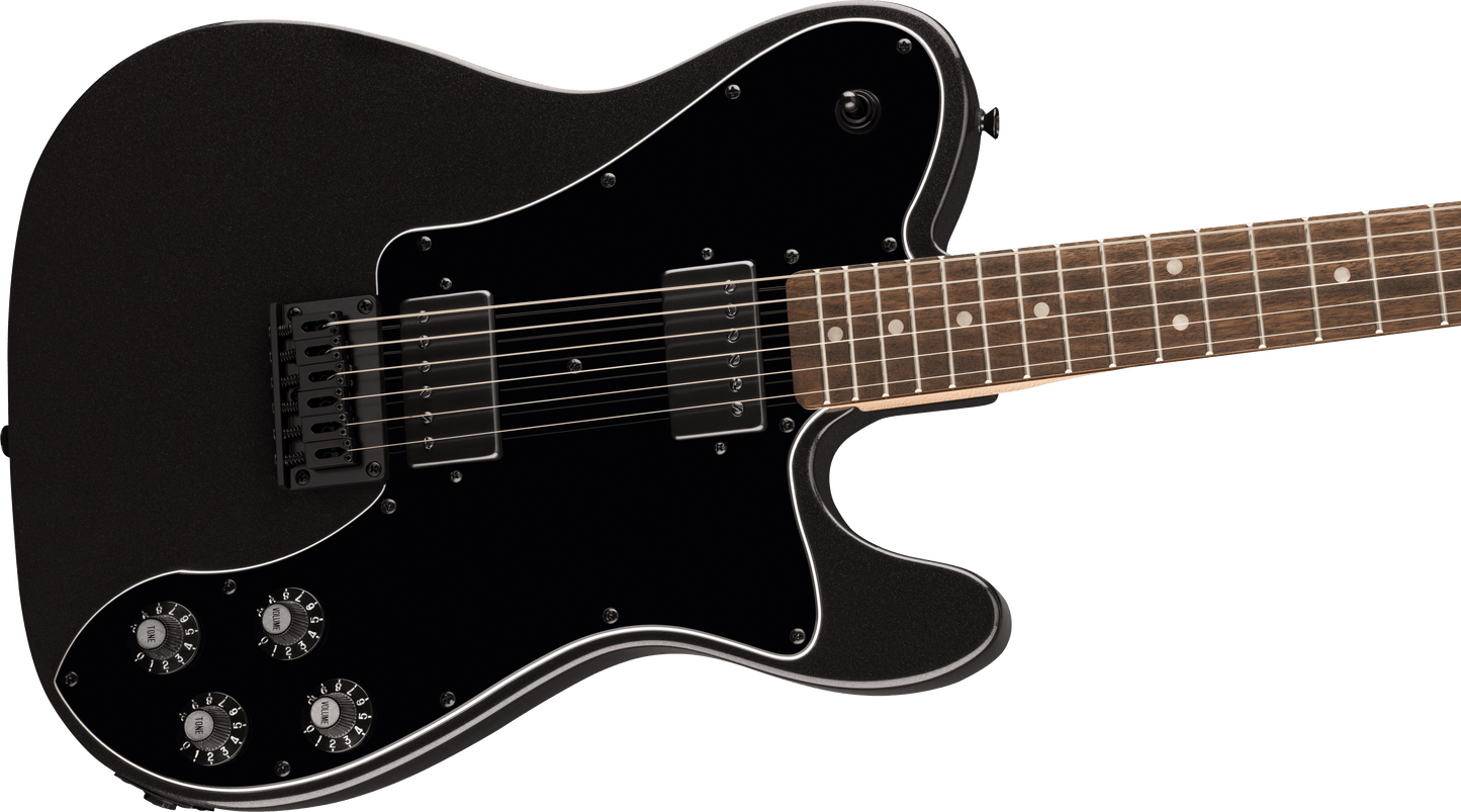 Squier Limited Edition Affinity Series Telecaster Deluxe, - Metallic Black
