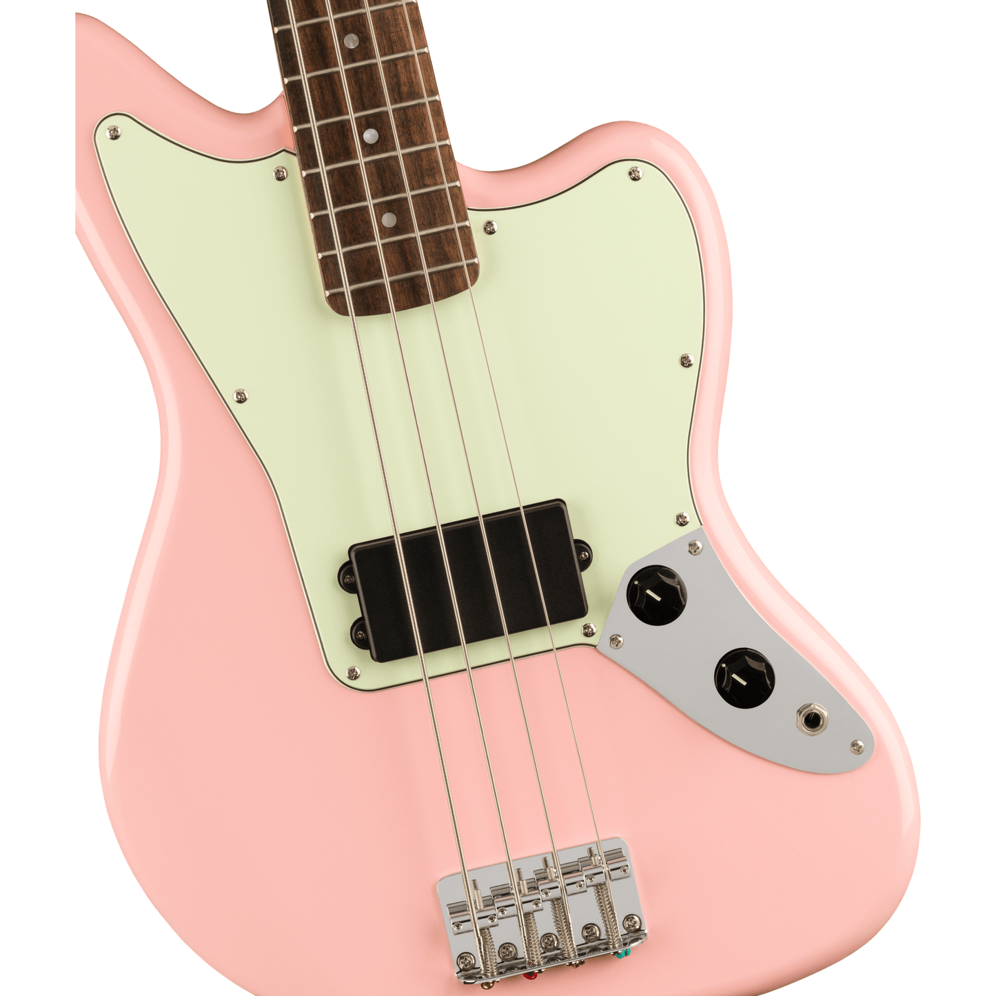 Squier Limited Edition Affinity Series Jaguar Bass H - Shell Pink