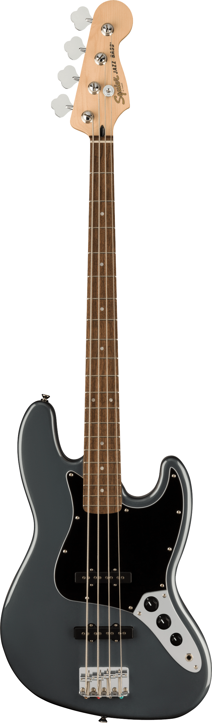 Squier Affinity Series Jazz Bass - Charcoal Frost Metallic - Joondalup Music Centre