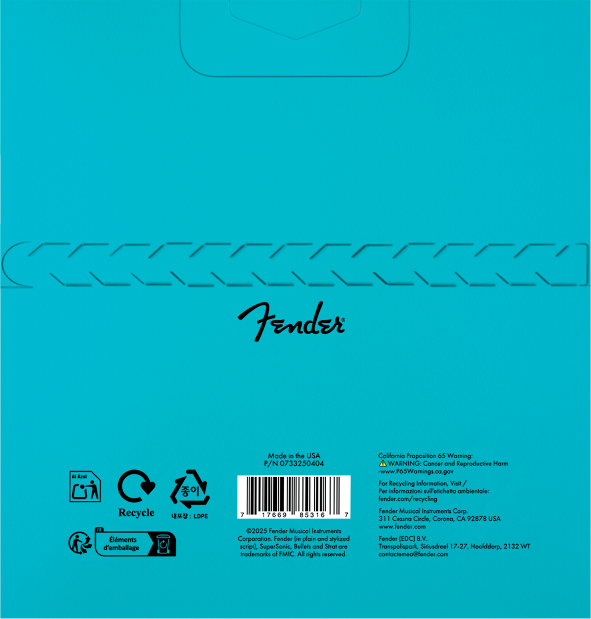 Fender SuperSonic Bullets 3250LR NPS Electric Guitar Strings - 9-46