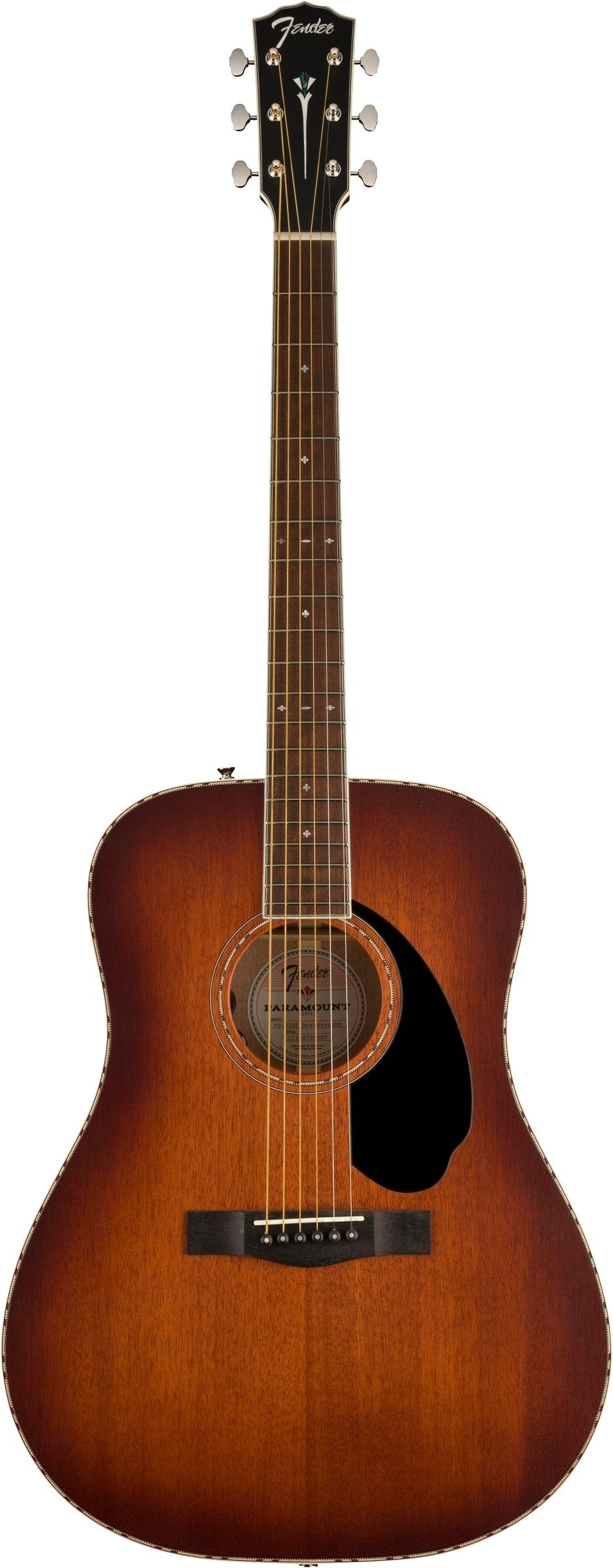 Fender Paramount PD-220E Acoustic Guitar - Aged Cognac Burst - Joondalup Music Centre