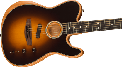 Fender Acoustasonic Player Telecaster Hybrid Guitar - Shadow Burst - Joondalup Music Centre