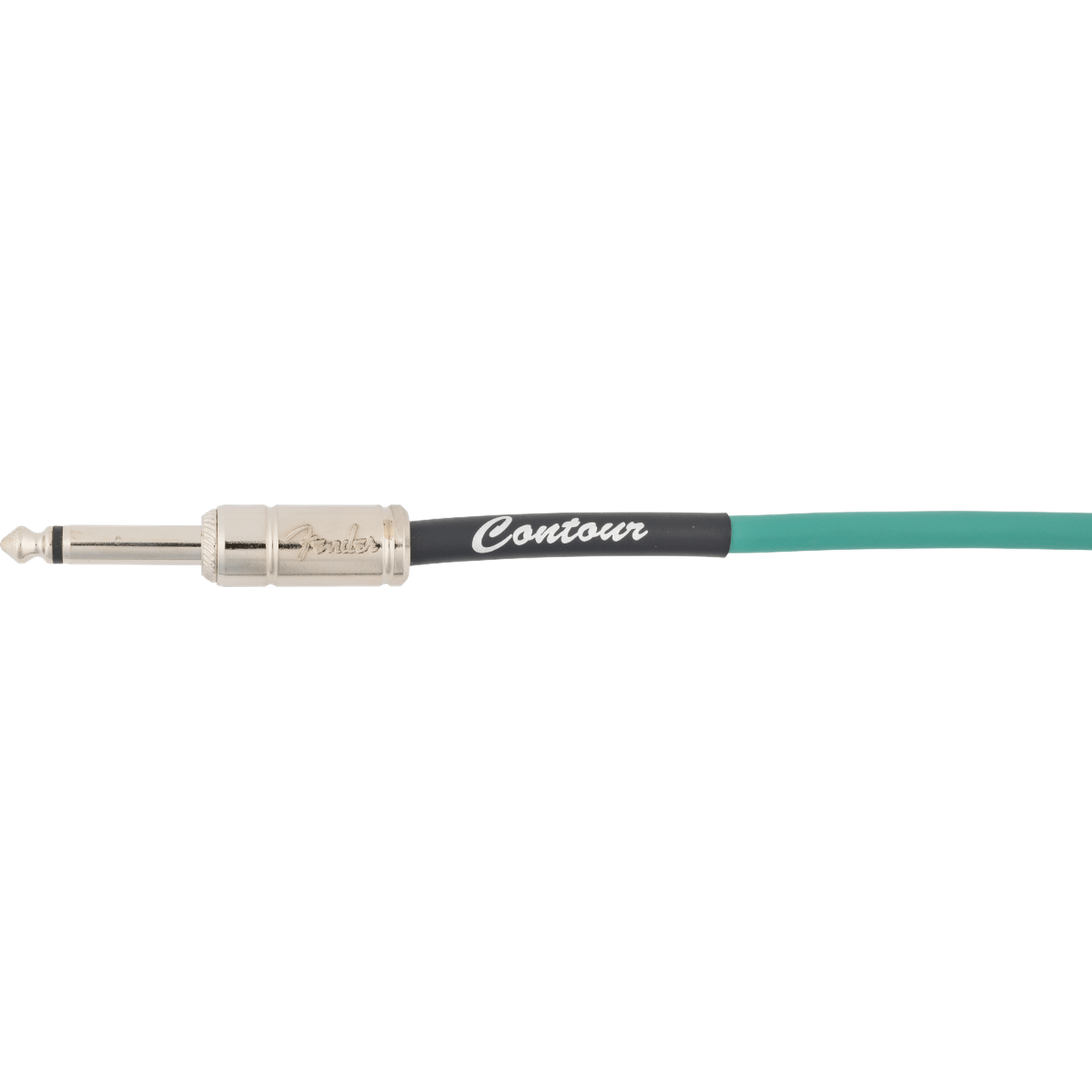 Fender Contour Instrument Cable - Sherwood Green - 10ft