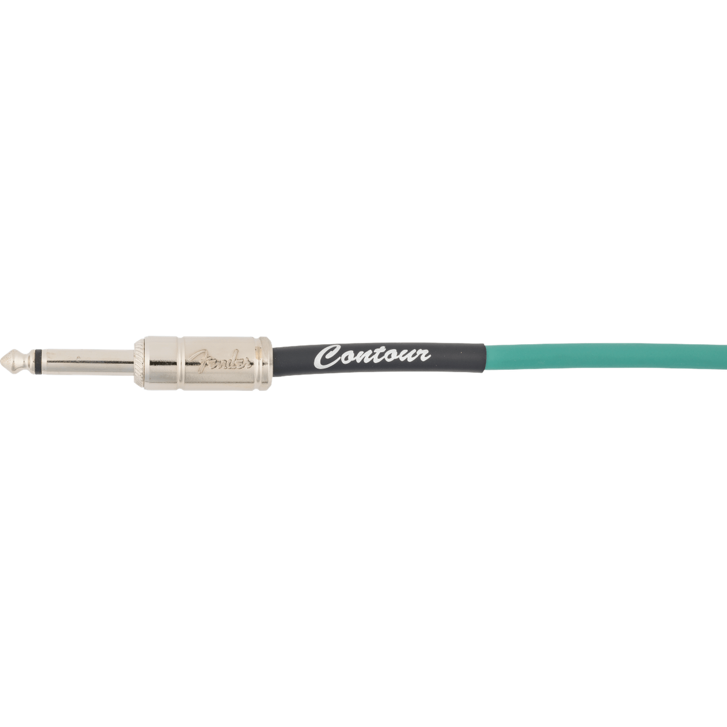 Fender Contour Instrument Cable - Sherwood Green - 18.6ft