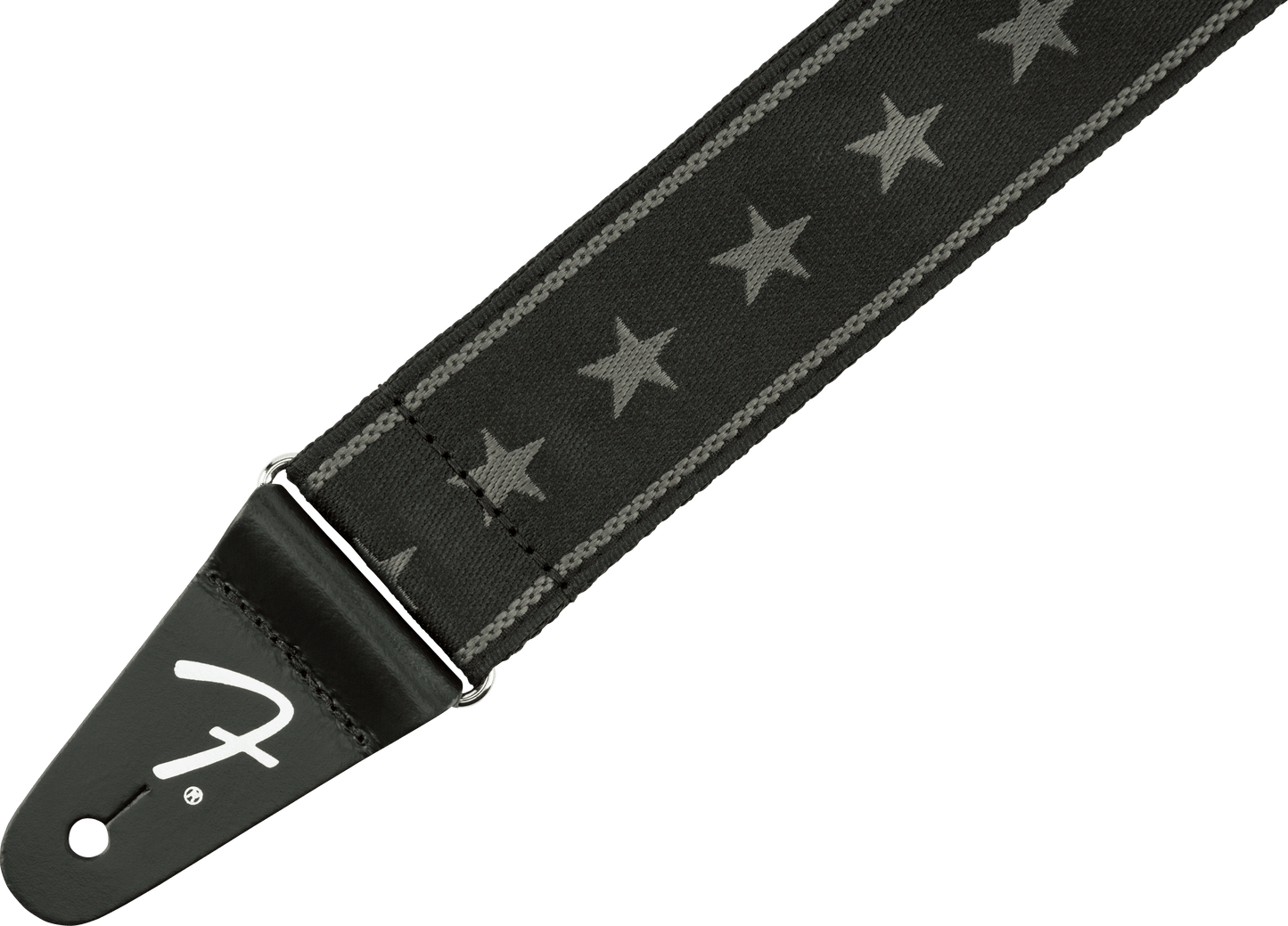 Fender Nylon Stars and Stripes Strap - Black/Grey