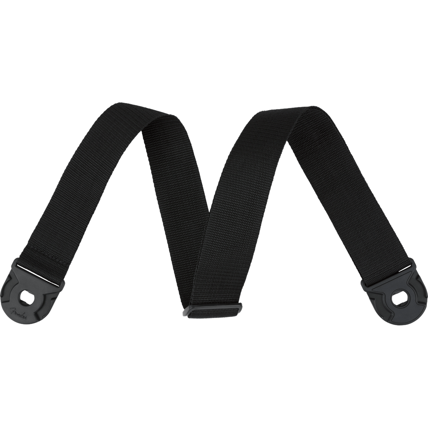 Fender QuickGrip Locking End Guitar Strap - Black Polypro