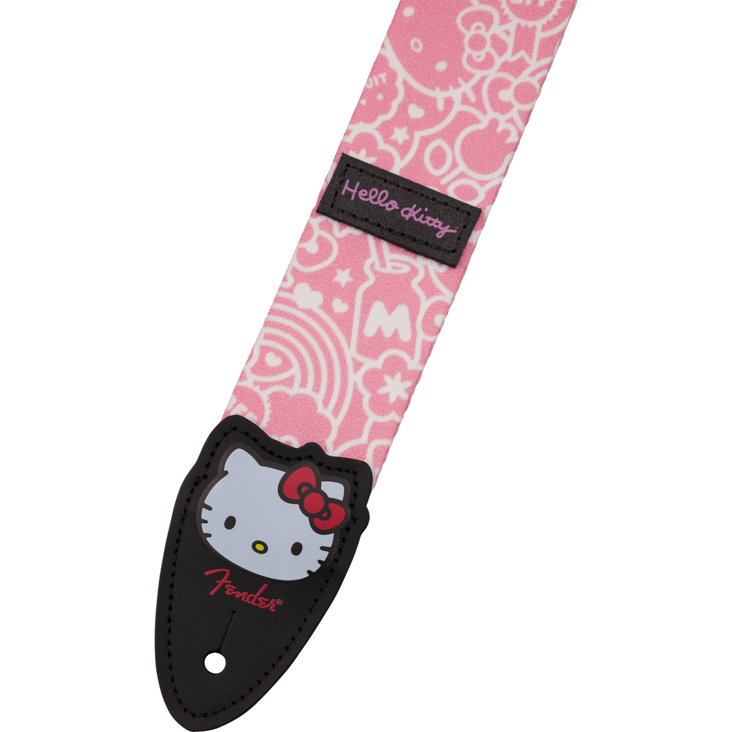 Fender x Hello Kitty Polyester Guitar Strap - Pink