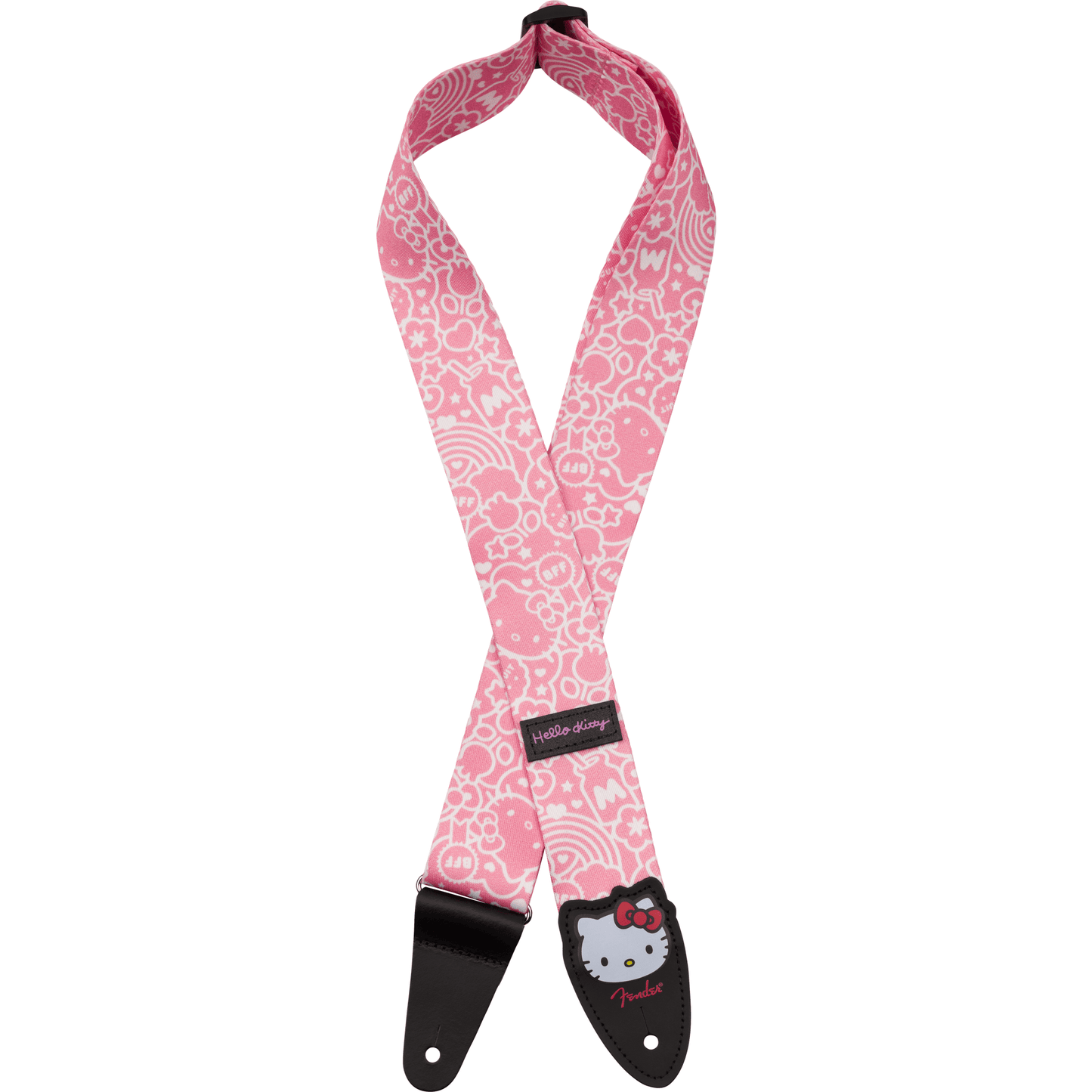 Fender x Hello Kitty Polyester Guitar Strap - Pink
