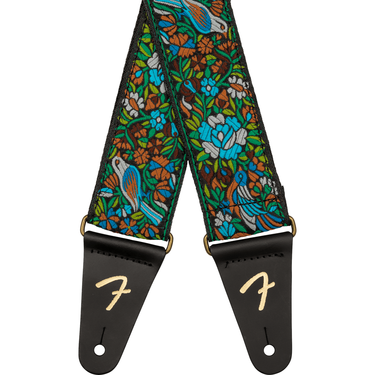 Fender Mosaic Jacquard Strap - Green