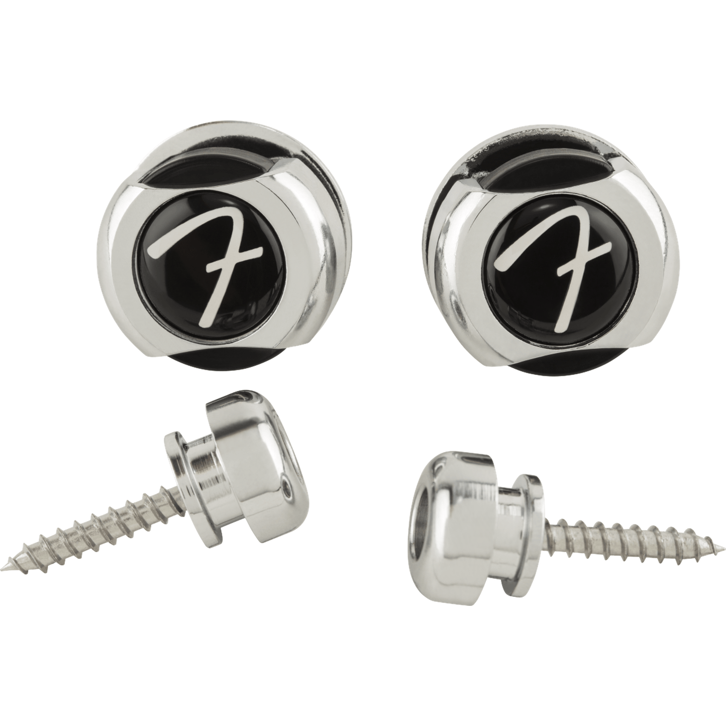 Fender Infinity Guitar Strap Locks - Chrome