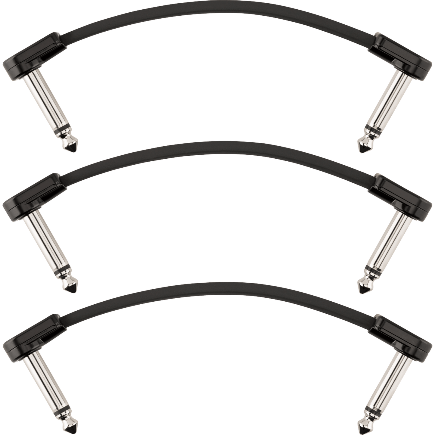 Fender Blockchain 4" Patch Cable - 3-Pack-CABLES & ADAPTORS-Joondalup Music Centre