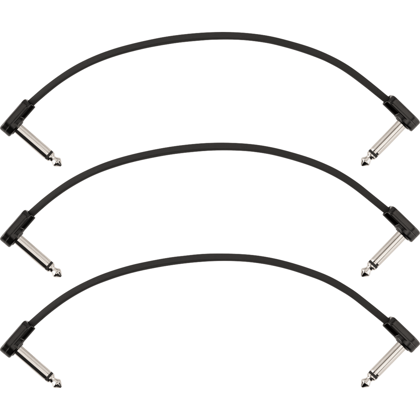 Fender Blockchain 8" Patch Cable - 3-Pack-CABLES & ADAPTORS-Joondalup Music Centre