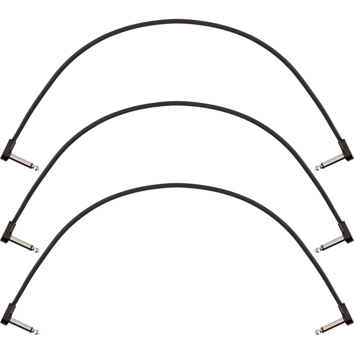Fender Blockchain 16" Patch Cable - 3-Pack-CABLES & ADAPTORS-Joondalup Music Centre