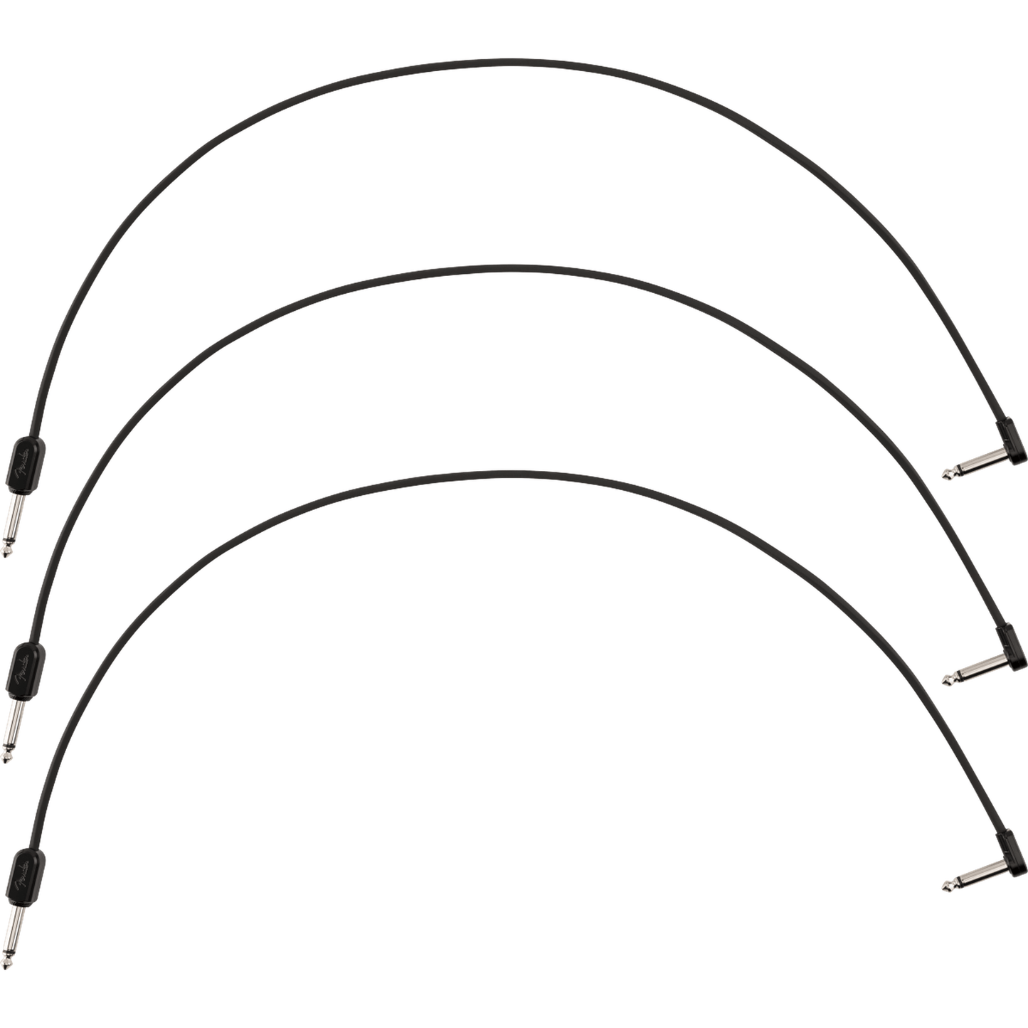 Fender Blockchain 24" Patch Cable S/RA - 3-Pack-CABLES & ADAPTORS-Joondalup Music Centre