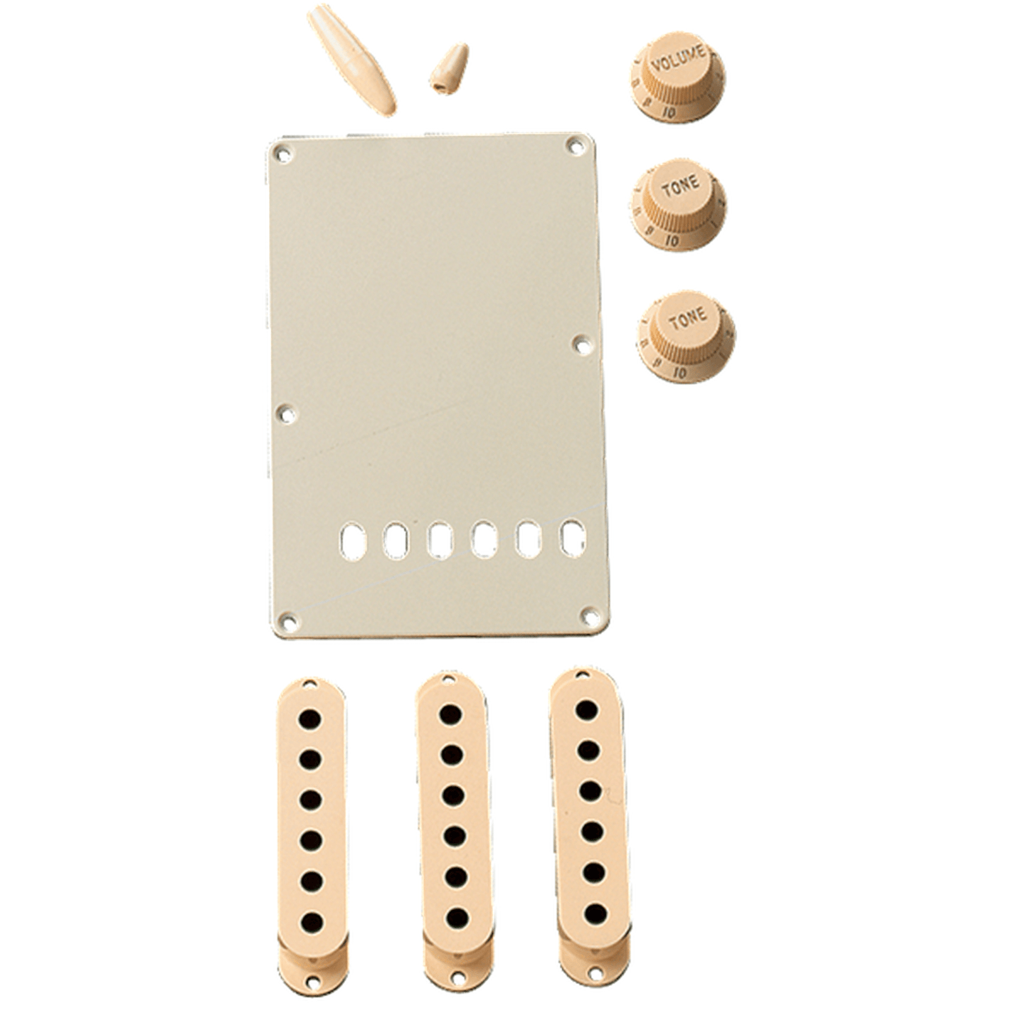 Fender Stratocaster Accessory Kit - Aged White