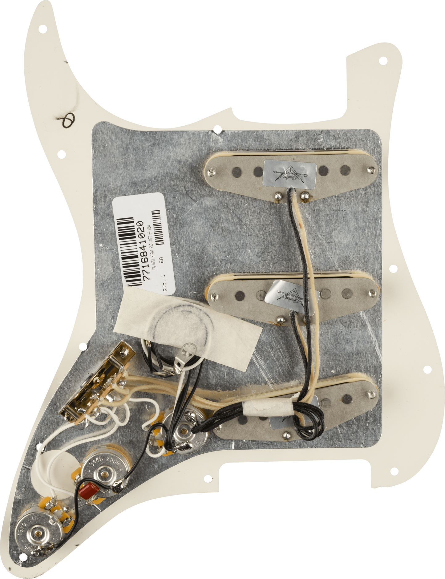 Fender Pre-Wired Strat Pickguard - Custom '69 SSS