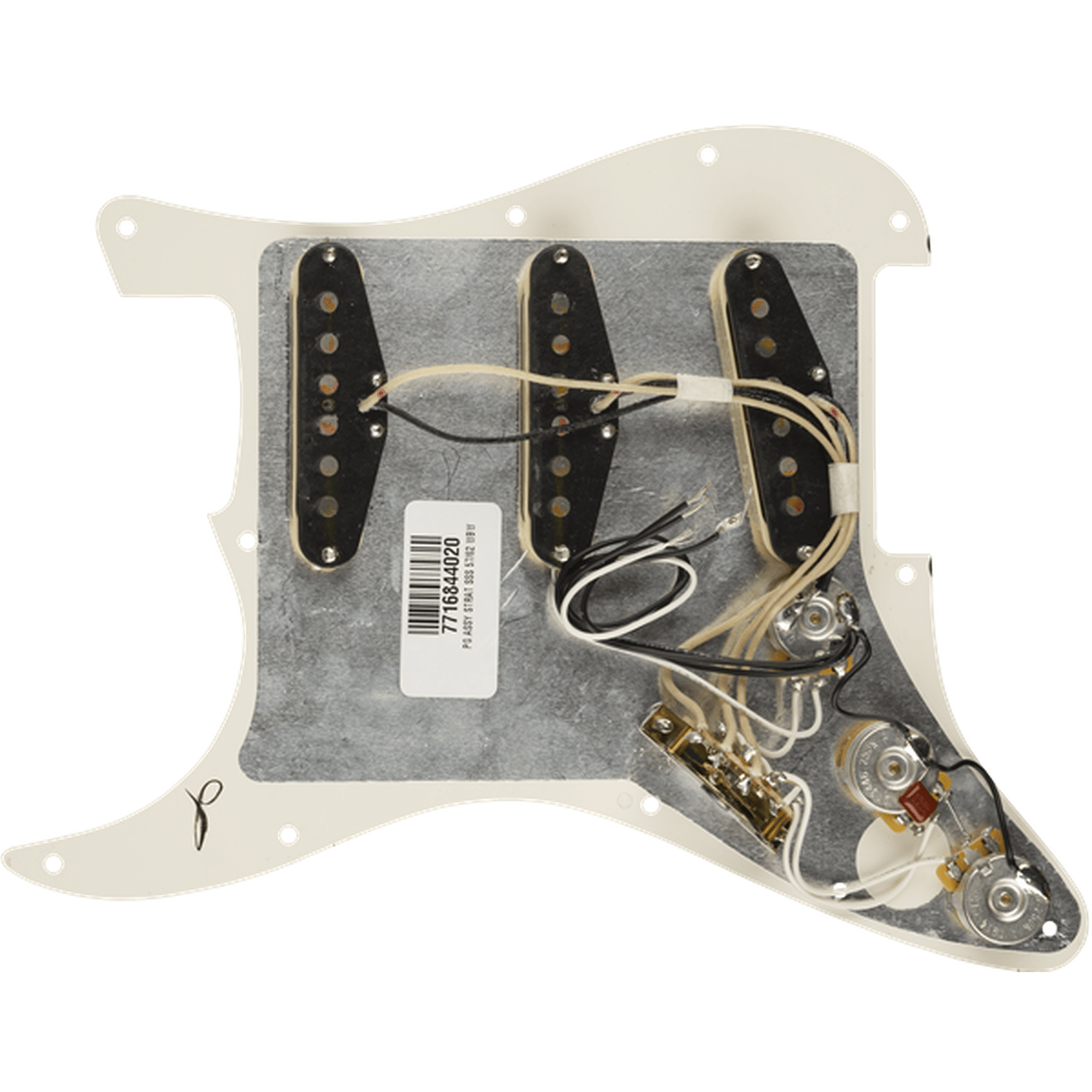 Fender Pre-Wired Strat Pickguard - Original '57/'62 - 11 Hole