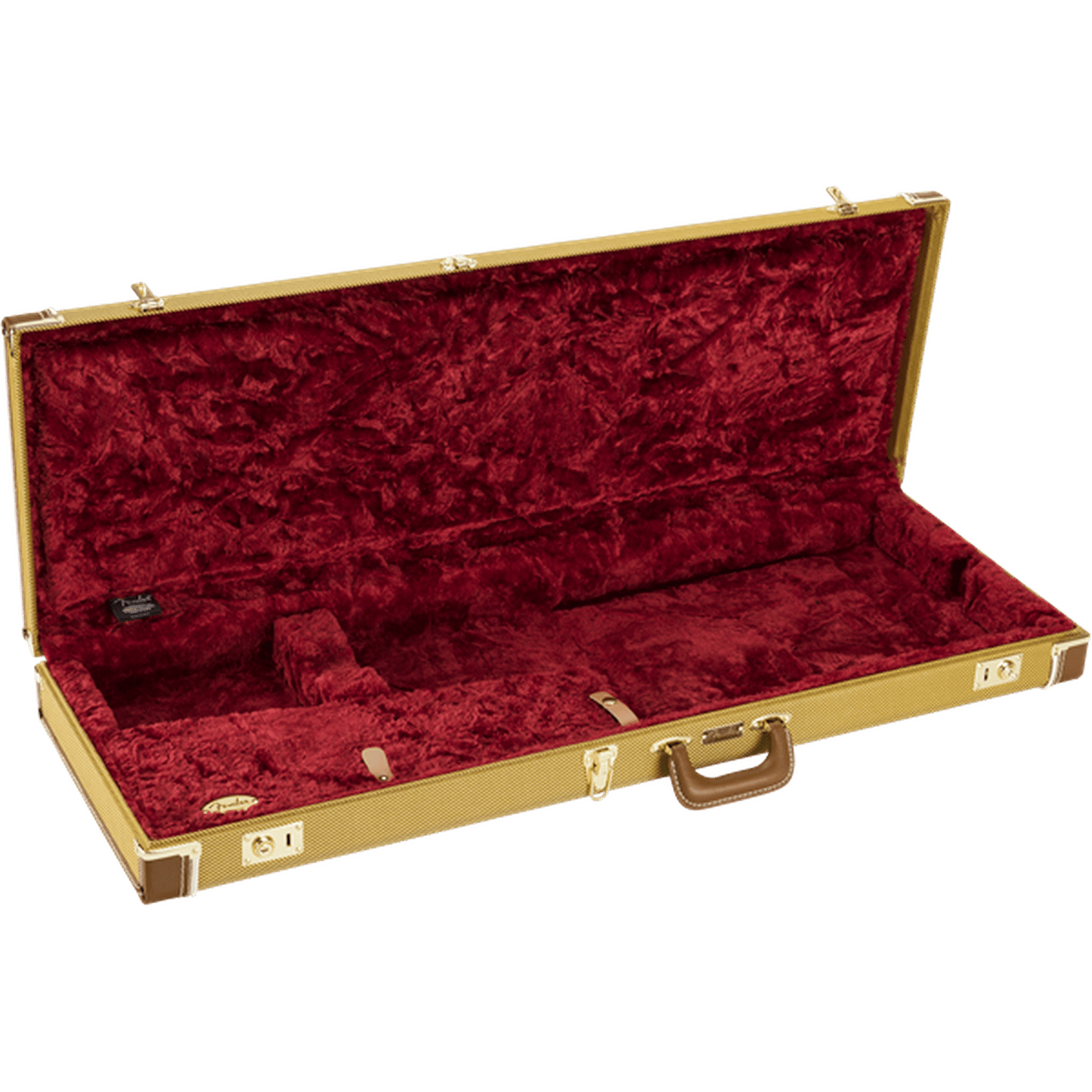 Fender Classic Series Wood Case - Strat®/Tele®, Tweed-BAG/ CASE-Joondalup Music Centre