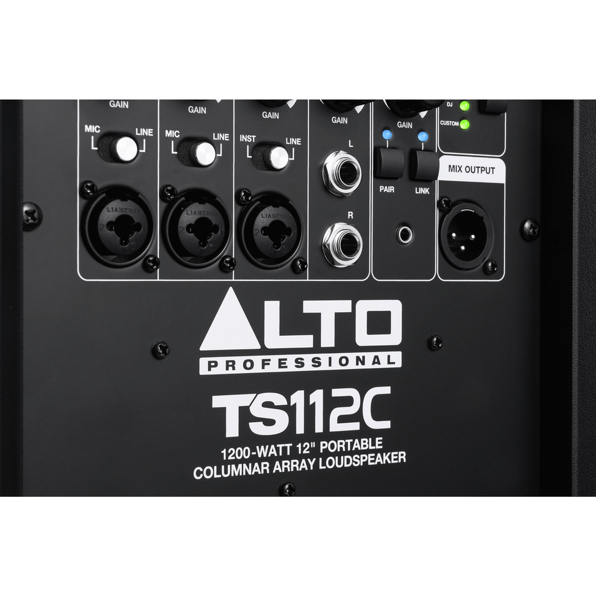 Alto TS112C Column PA Speaker with 12 inch Subwoofer