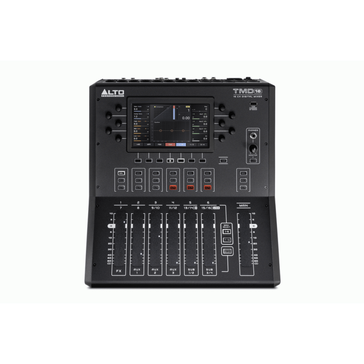 Alto TMD16 Digital Mixer with Bluetooth & USB