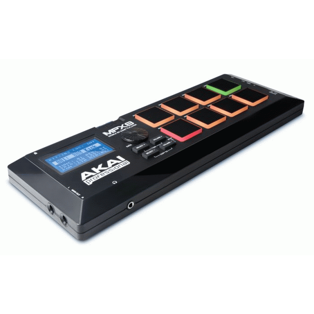 Akai MPX8 USB MIDI 8-Pad Controller with SD Player