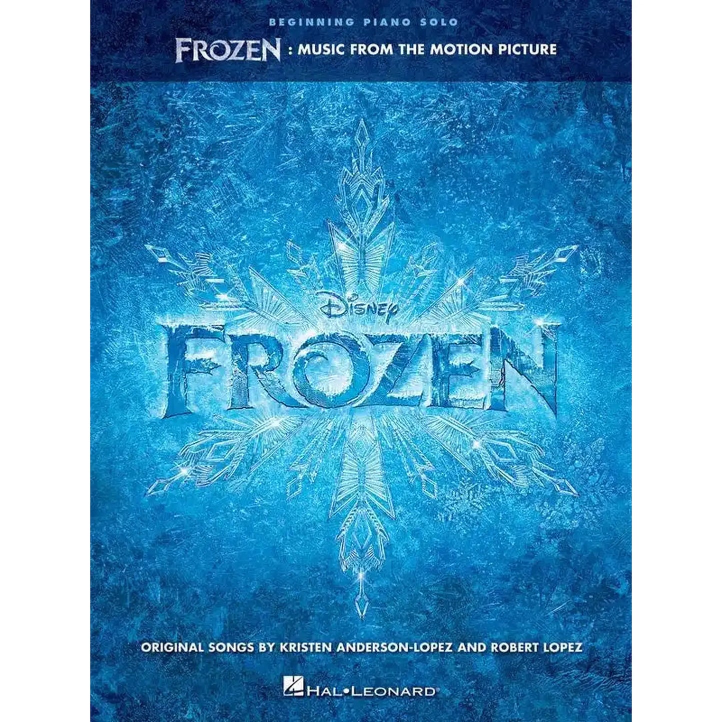 Frozen Beginning Piano Solo Songbook