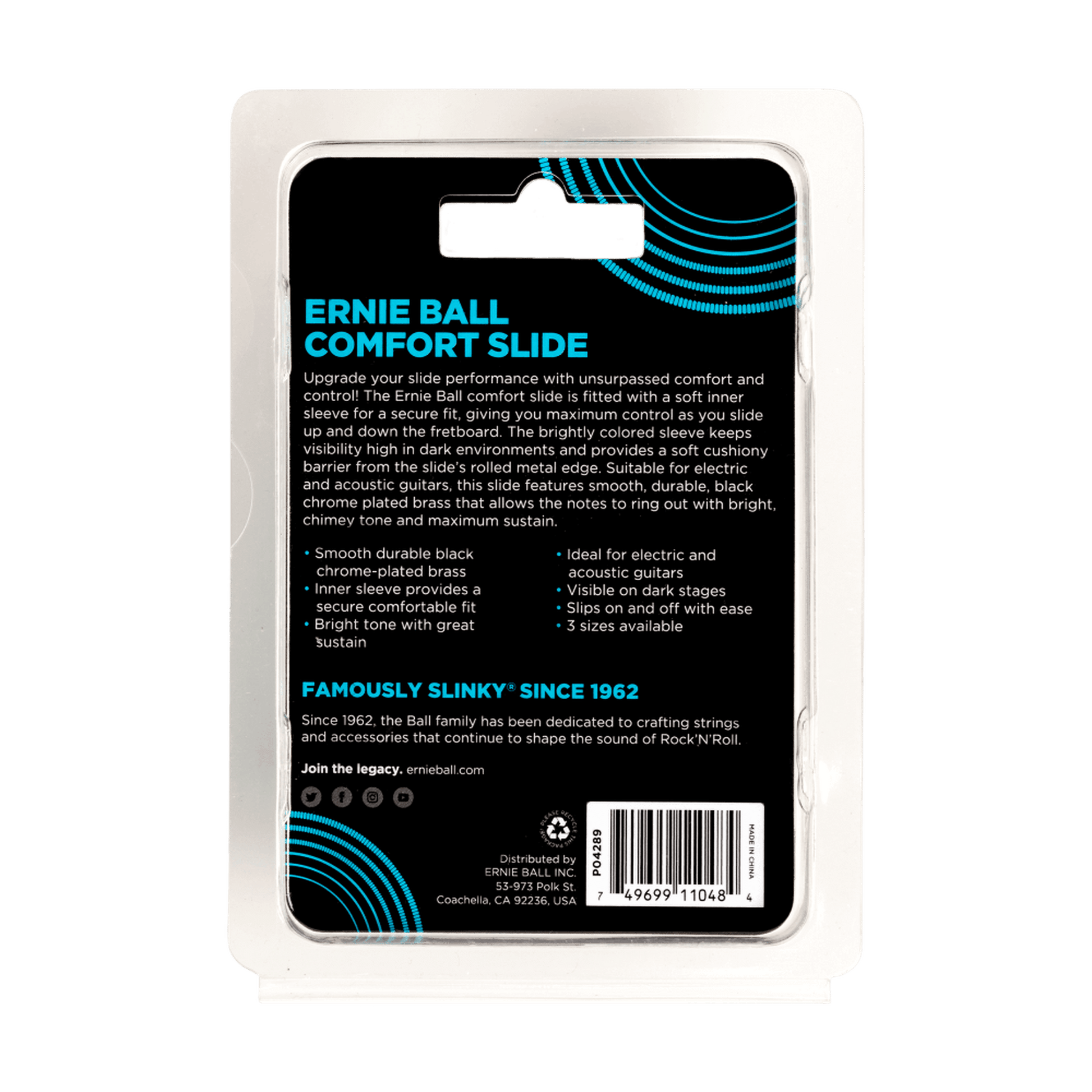Ernie Ball Comfort Slide - Large - Joondalup Music Centre