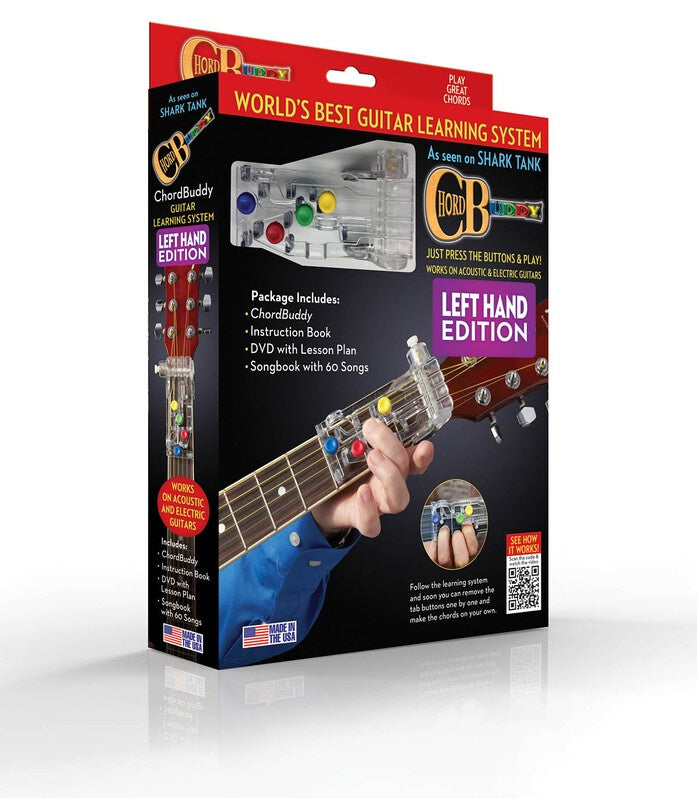 Chordbuddy Left-handed Guitar Learning System Pack
