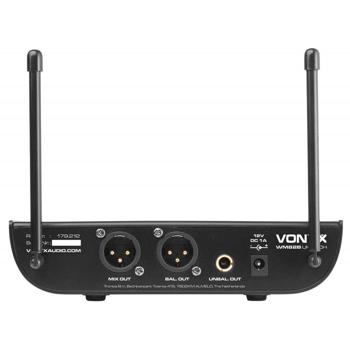 Vonyx WM82HH Dual Wireless Handheld Microphone System