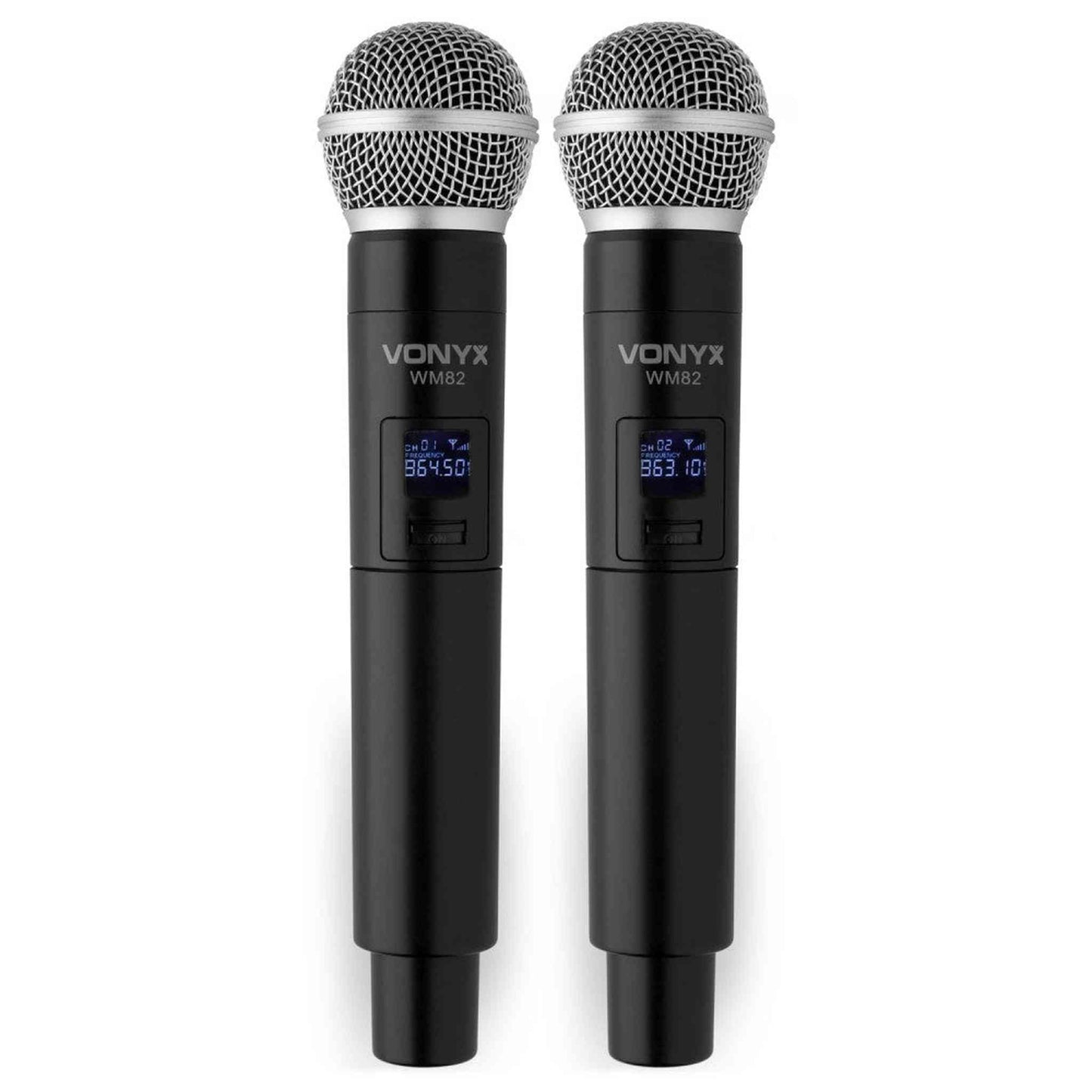 Vonyx WM82HH Dual Wireless Handheld Microphone System