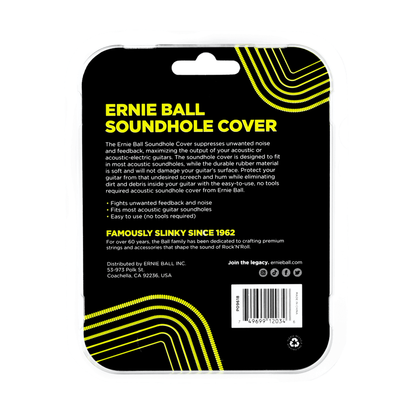 Ernie Ball Sound Hole Cover