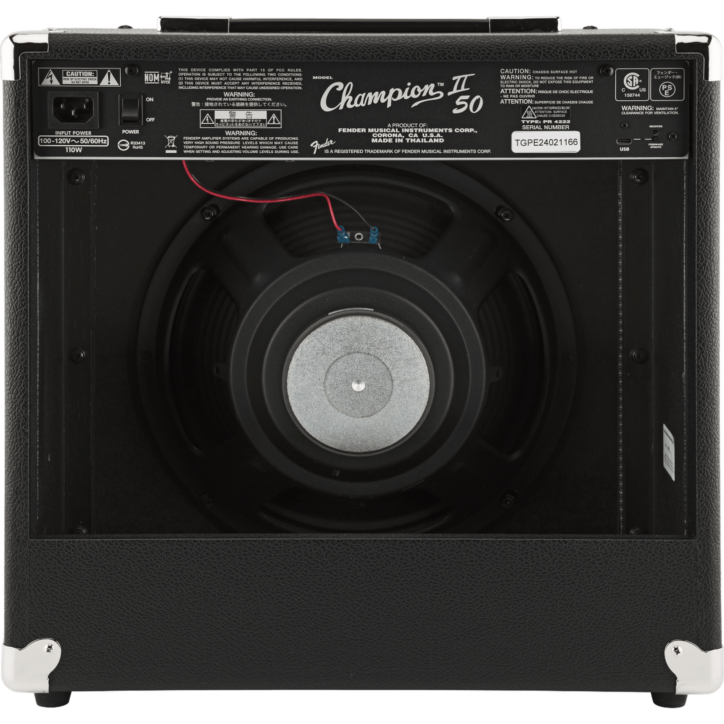 Fender Champion II 50 Guitar Amplifer - Joondalup Music Centre