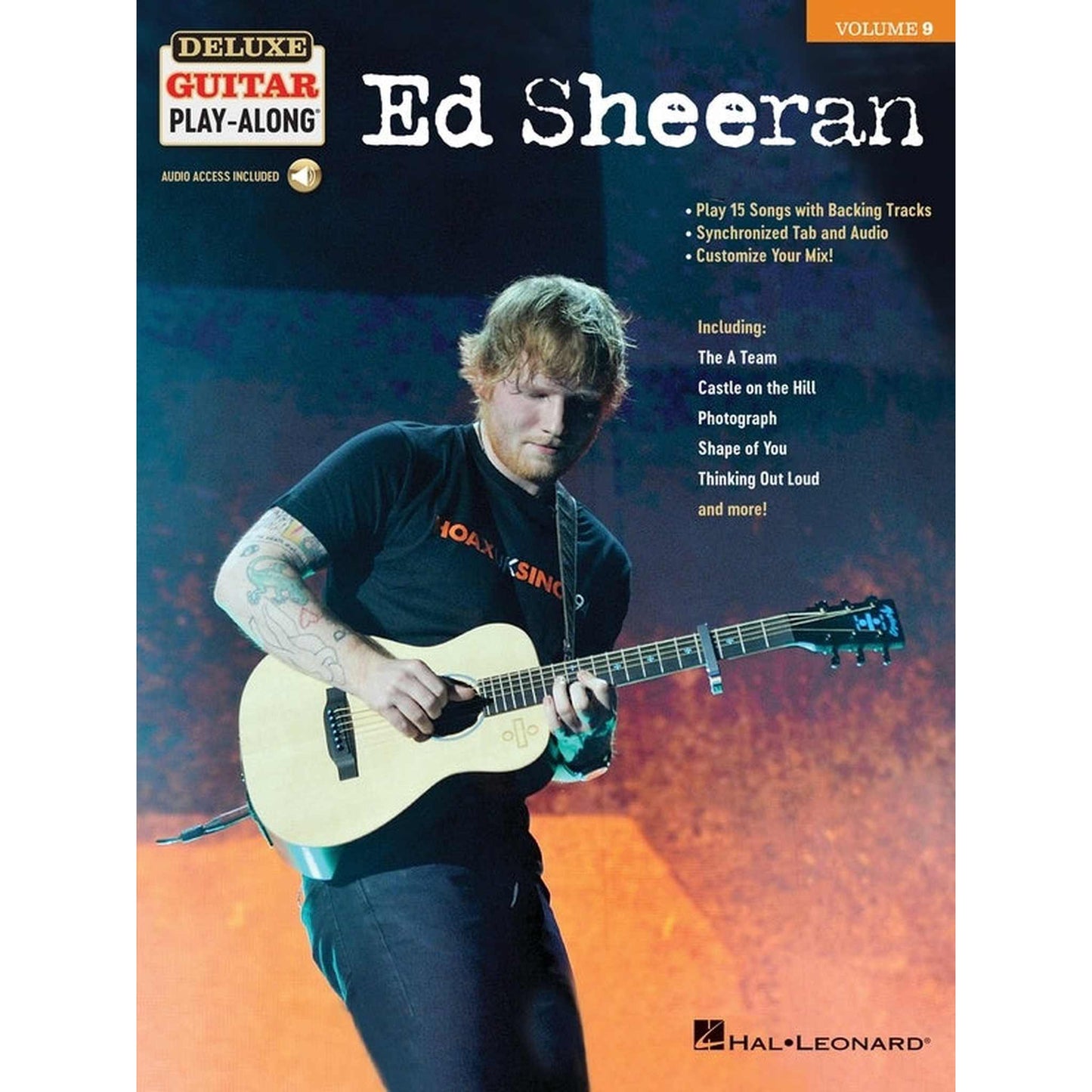 Ed Sheeran Deluxe Guitar Play-Along Volume 9