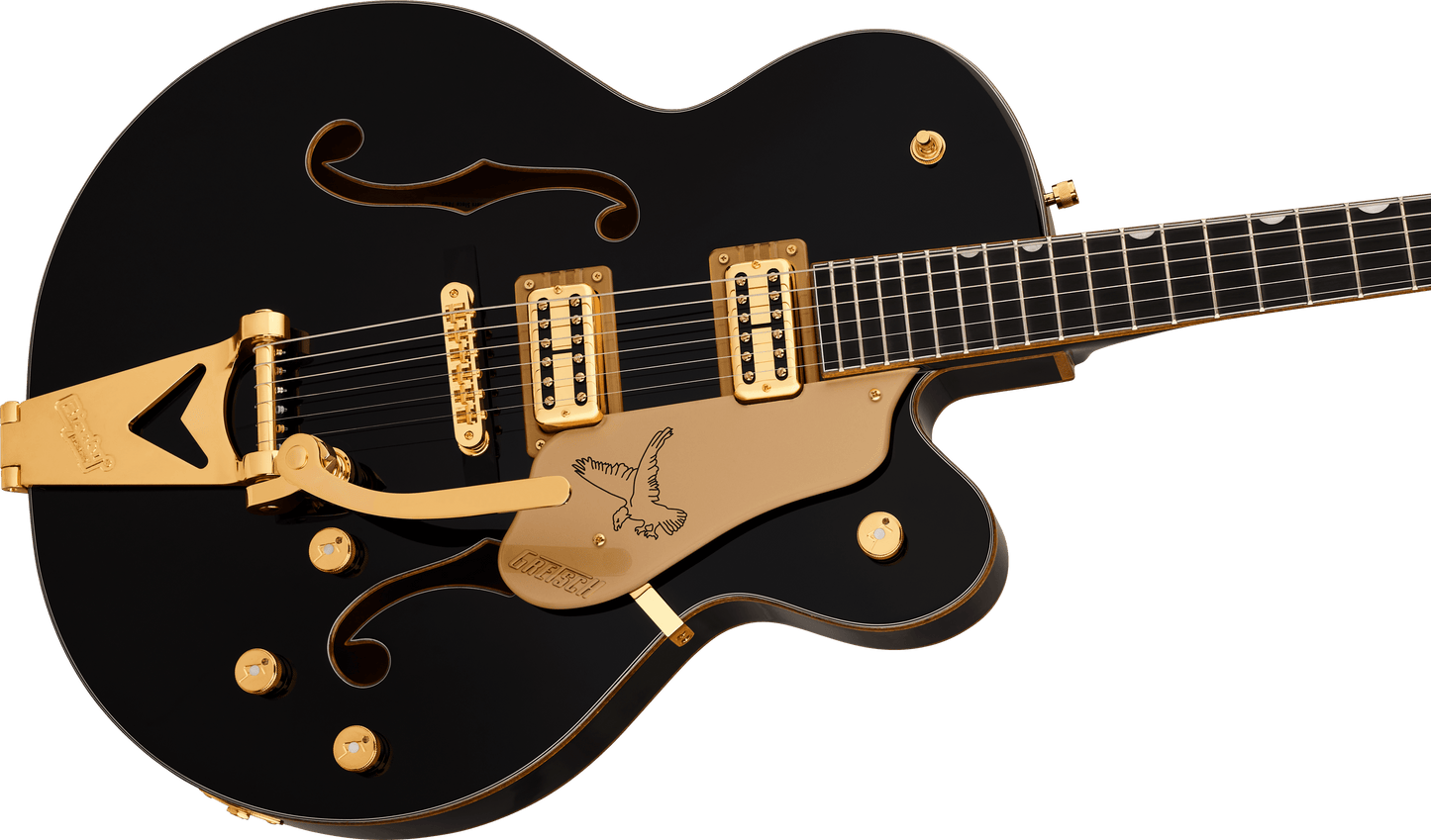 Gretsch Synchromatic Falcon Hollow Body Single-Cut W/Bigsby - Black