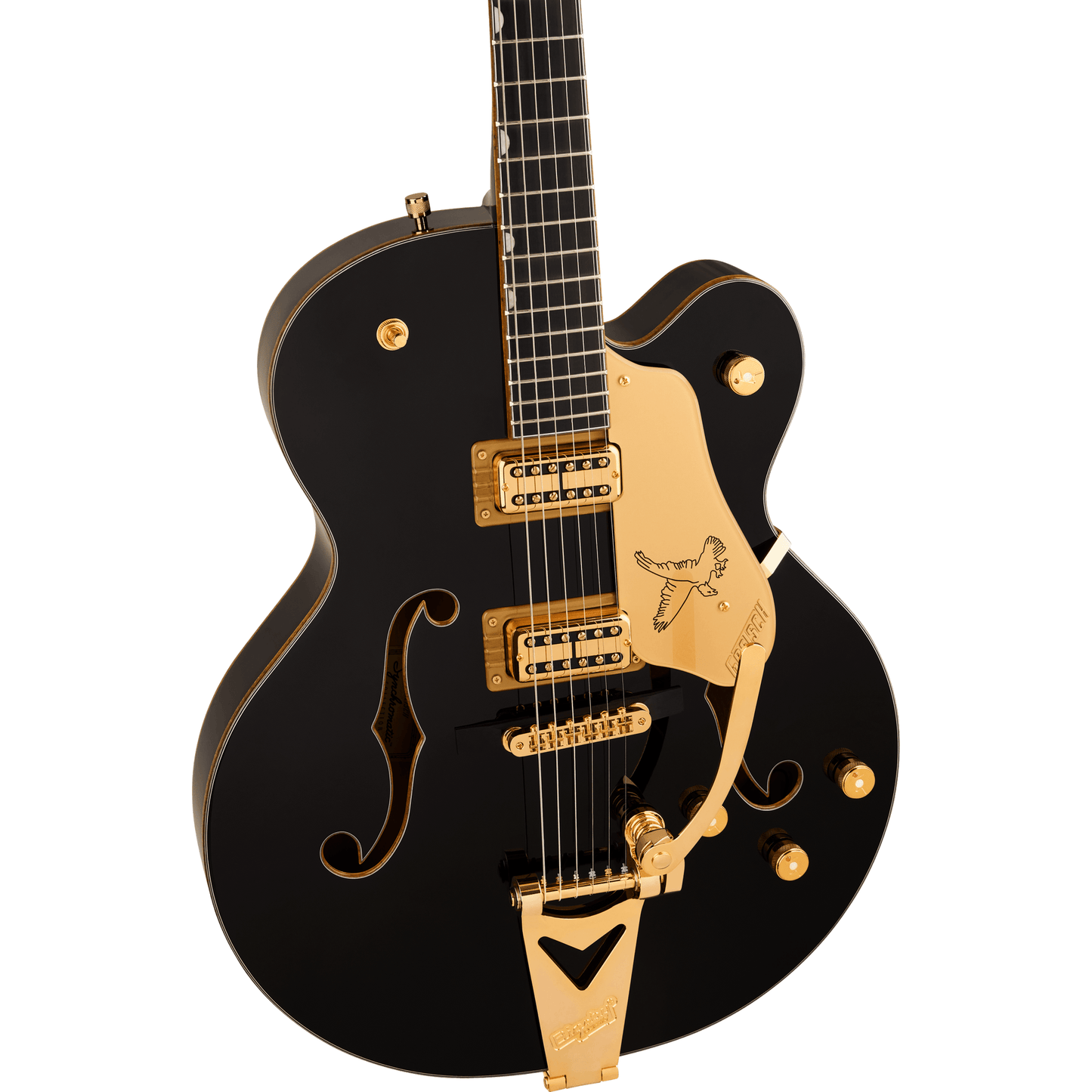 Gretsch Synchromatic Falcon Hollow Body Single-Cut W/Bigsby - Black