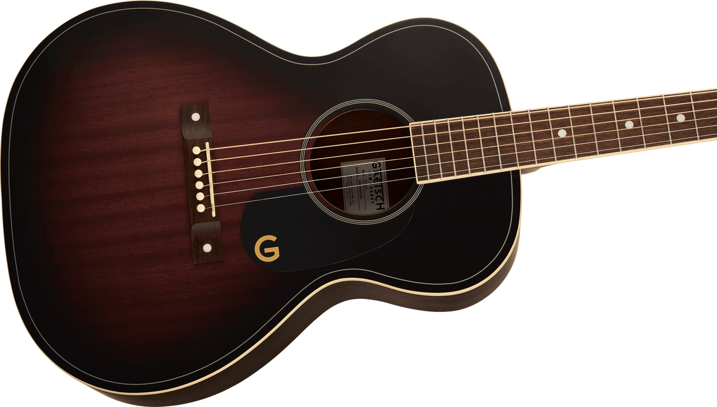 Gretsch Jim Dandy Concert Acoustic Guitar - Deep Cherry Burst