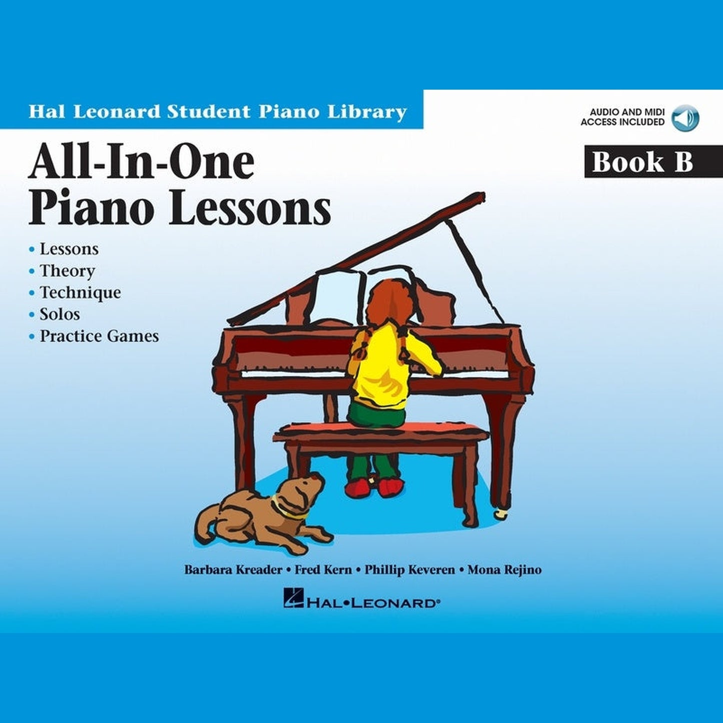 Hal Leonard Student Piano Library All-In-One Piano Lessons Book B - Joondalup Music Centre