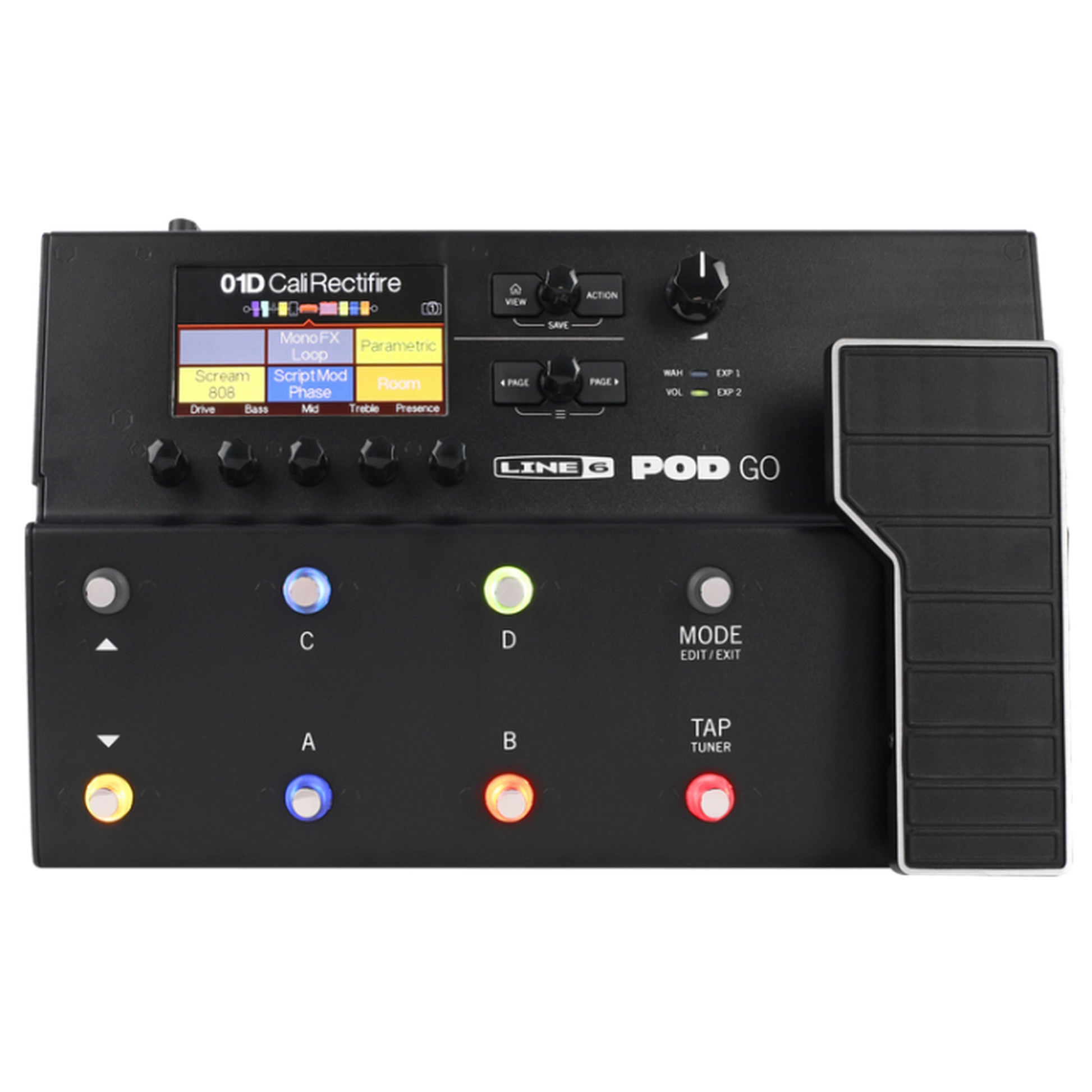 Line 6 POD Go Multi Effects Pedal - Ex-Demo-EFFECTS-Joondalup Music Centre