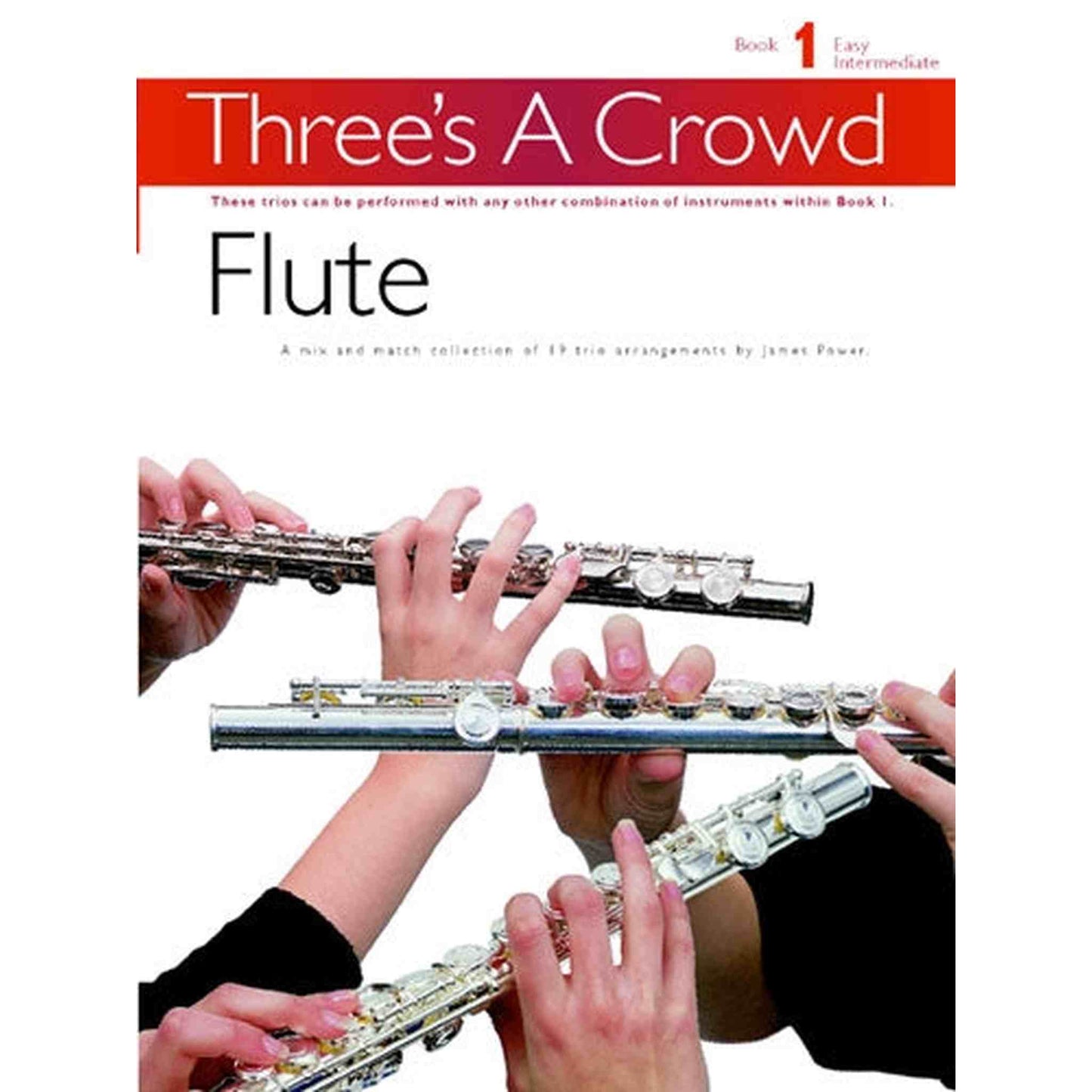 Three's A Crowd Book 1 - Flute-BOOKS-Joondalup Music Centre
