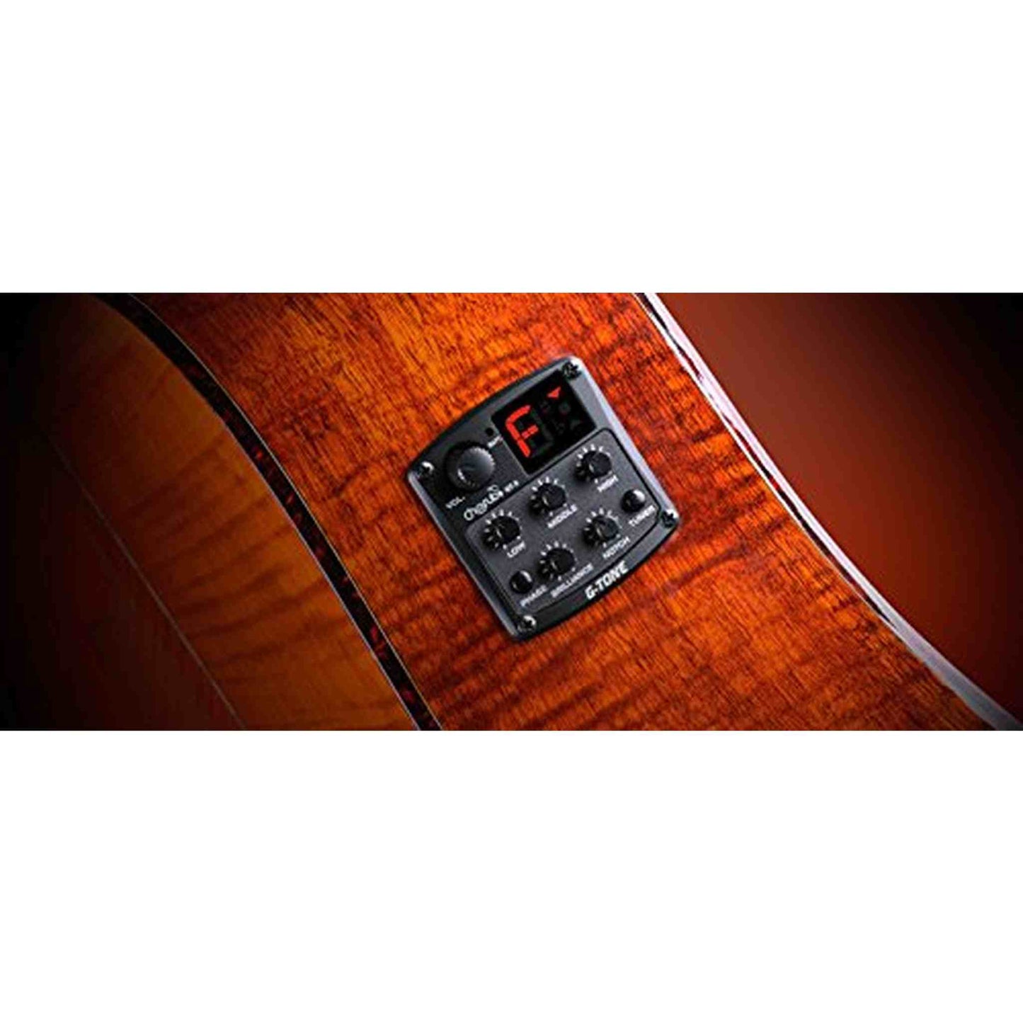 Cherub G-Tone Preamp 4 Band EQ with Under-saddle Piezo Pickup-PICKUPS-Joondalup Music Centre