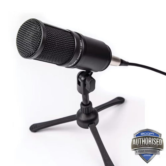 Zoom ZDM1 Podcasting Mic Pack with ZDM1 Microphone, ZHP1 Headphones & Accessories
