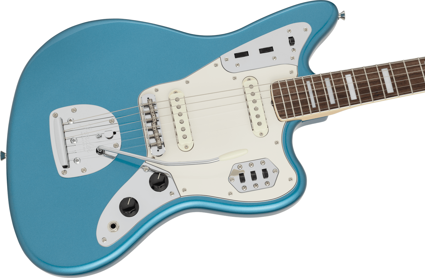 Fender Made in Japan Traditional Late 60s Jaguar-,Lake Placid Blue