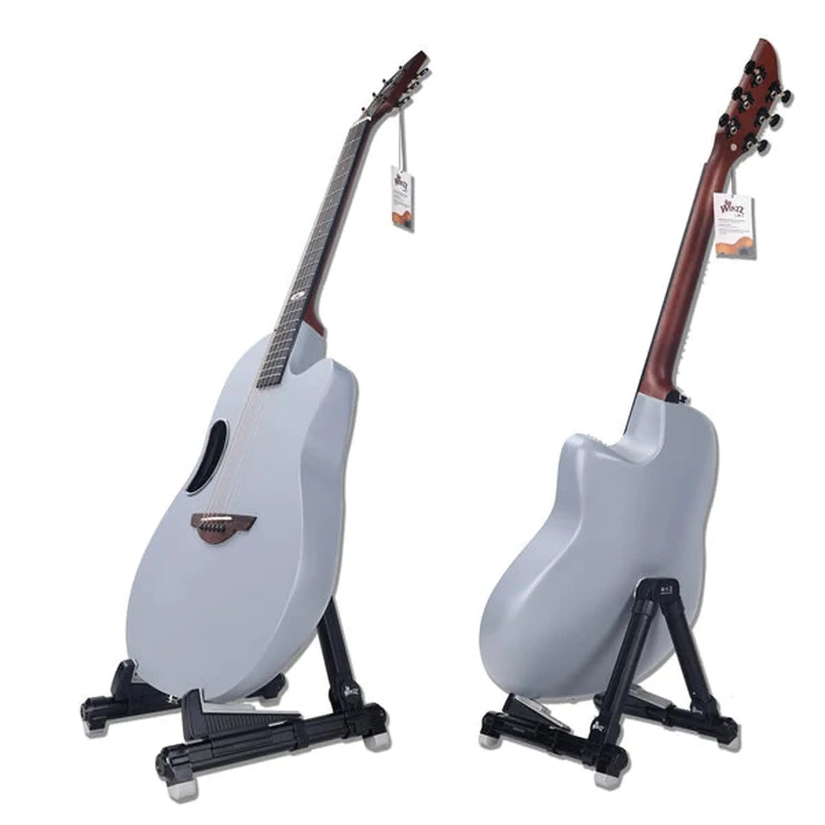 Winzz Portable Adjustable Instrument Stand - Black