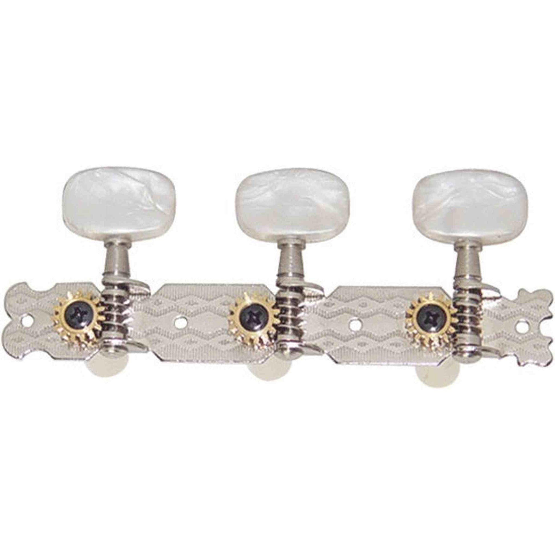 Dr Parts 35mm Nickel Plated, Pearloid Buttons-PARTS-Joondalup Music Centre