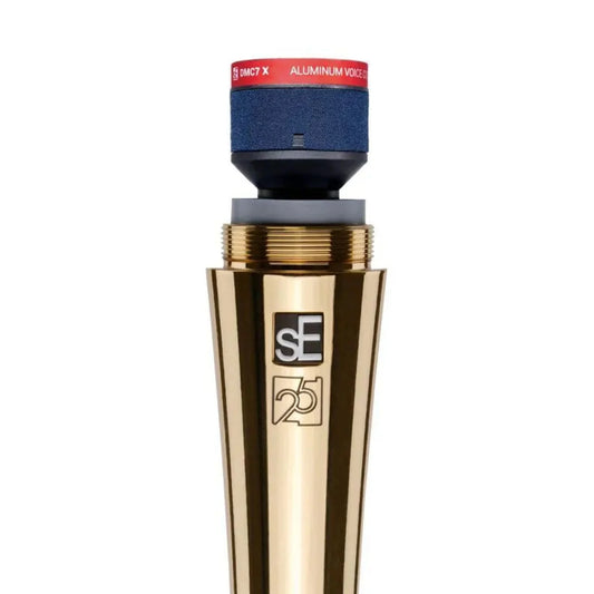sE Electronics V7 GOLD Handheld Vocal Microphone – 25th Anniversary Edition